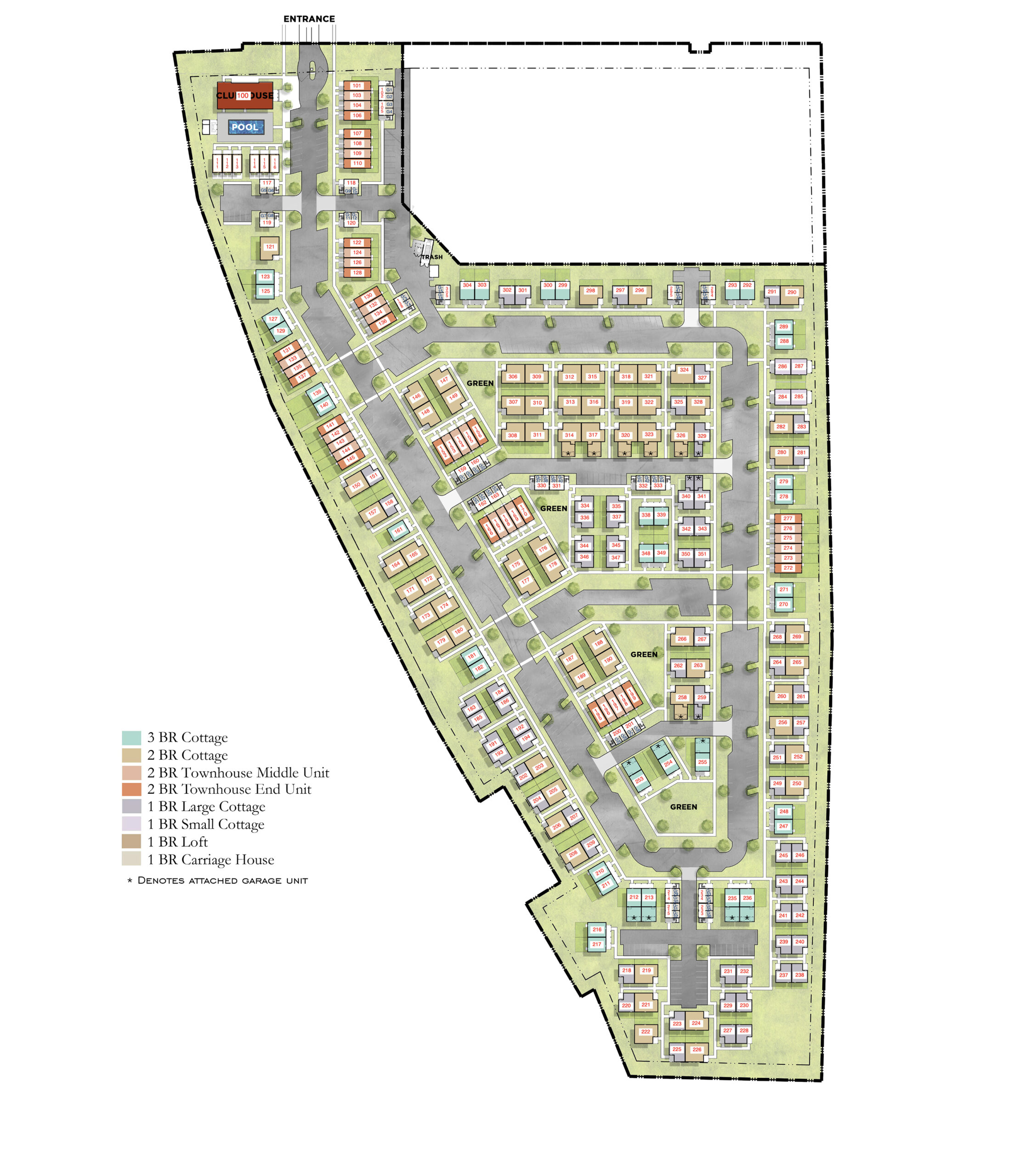 The Cottages at Warner Robins Community Map